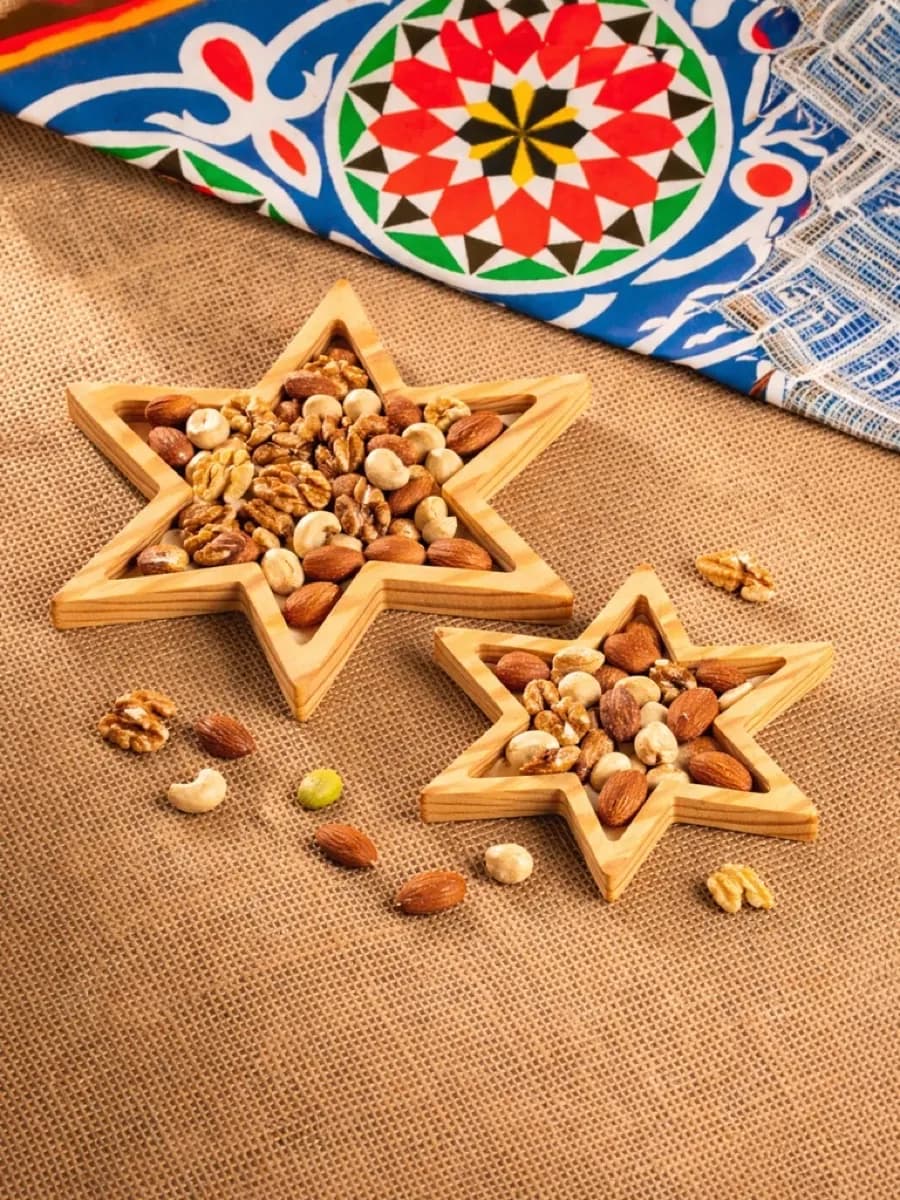 Set of Star serving plate