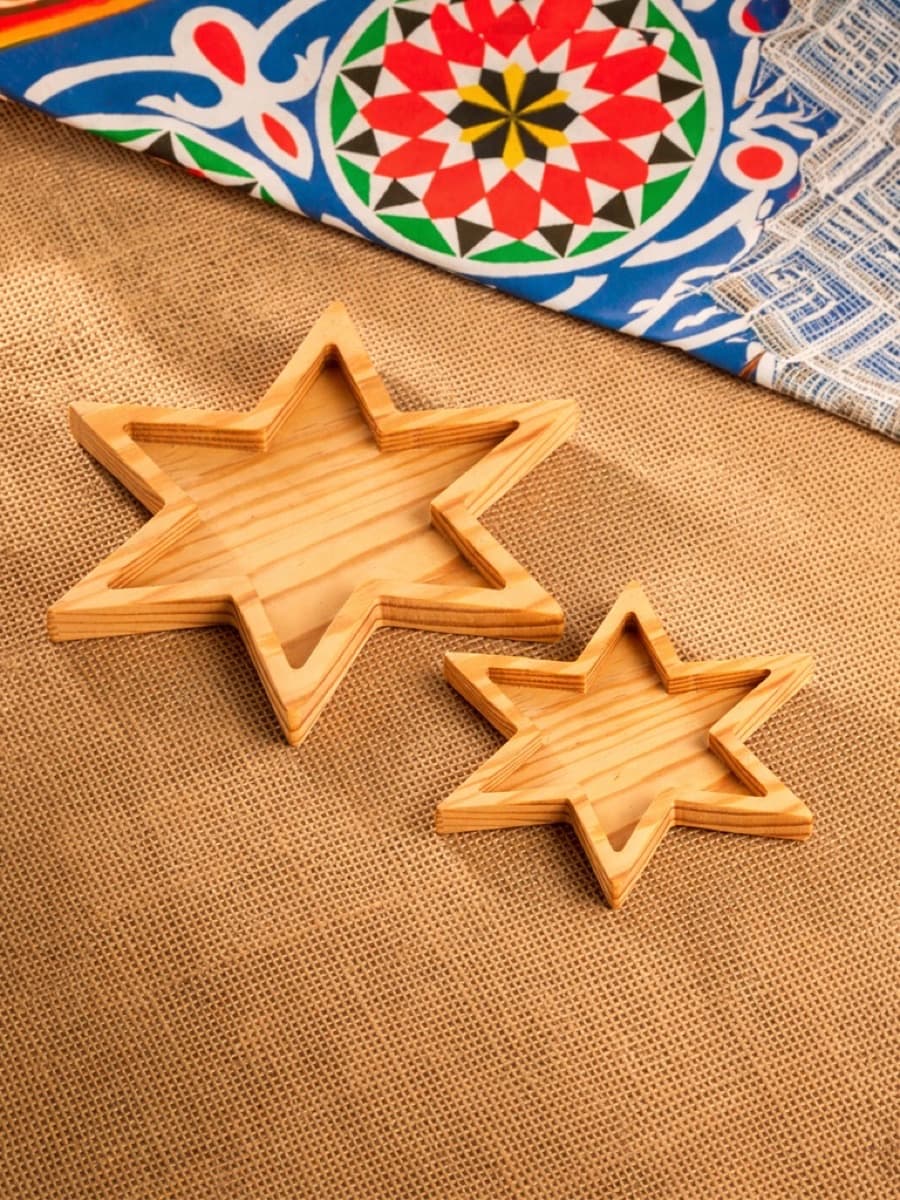 Set of 3-Star serving plate — alternate