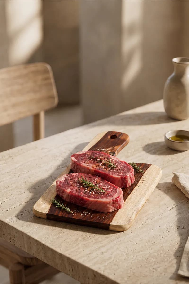 Meduim Cutting board with handle