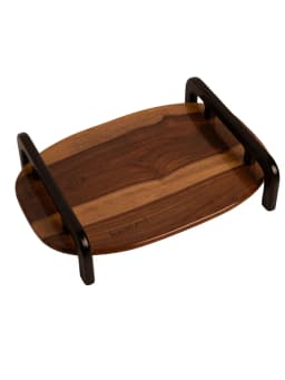 Wooden tray with handle 2