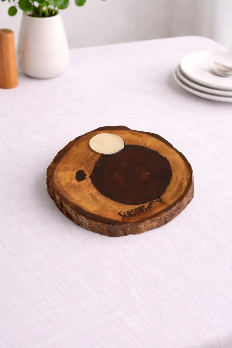 Small Coaster with candle