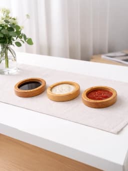 Oval dipping plate 0