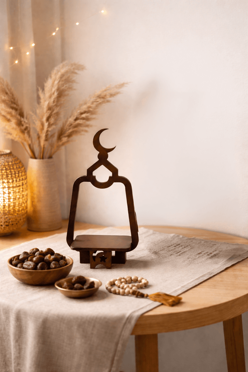 Small Crescent Serving Stand