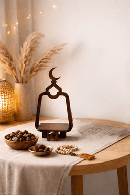 Small Crescent Serving Stand 0