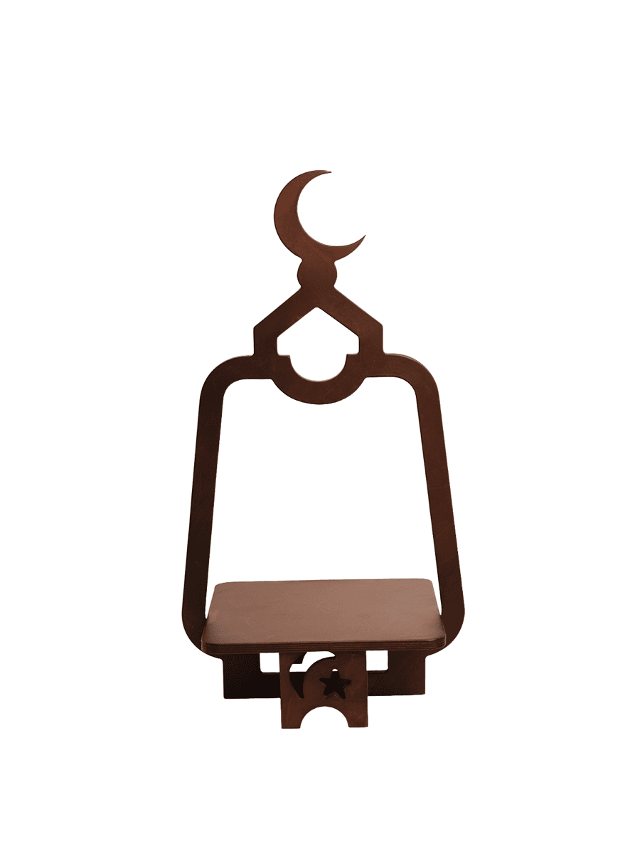 Small Crescent Serving Stand — alternate